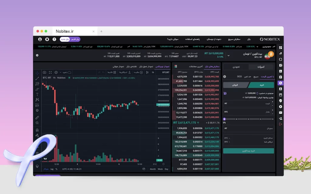بازارهای معامله ارز دیجیتال نوبیتکس (nobitex-cryptocurrency-trading-markets)