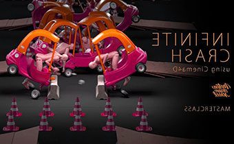 تصادف بی نهایت در سینما 4D (Cinema-4D-Infinite-Crash)